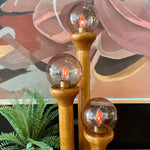 Load image into Gallery viewer, Space Age Style Lamp in Honey Oak, Designed by Charles Gibilterra for Modeline of California
