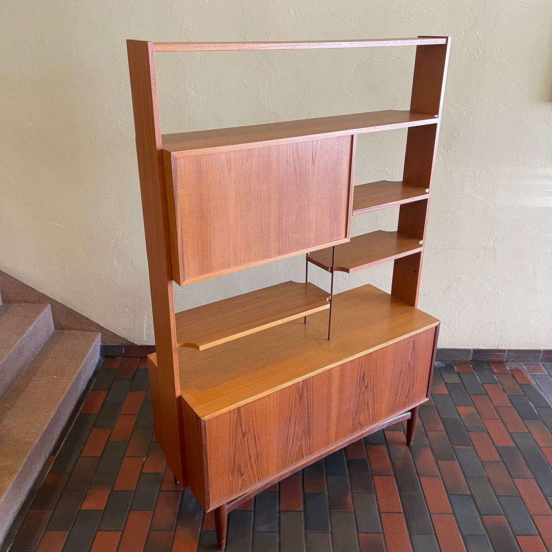 Vintage Teak Bookcase / Bar/ Room Divider by G-Plan. Mr. Mansfield Vintage