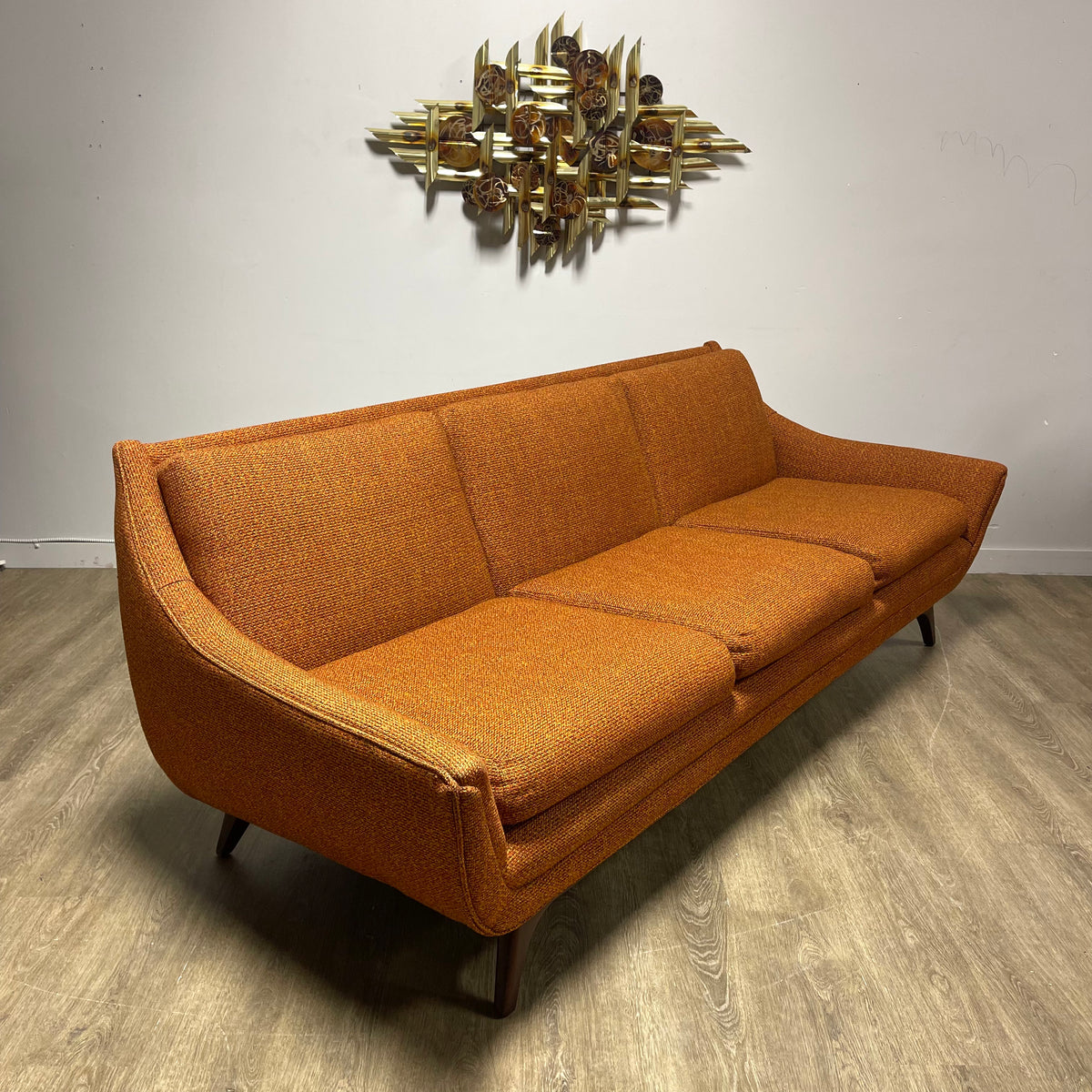 On Hold House of Braemore Atomic Style Sofa Mr. Mansfield Vintage