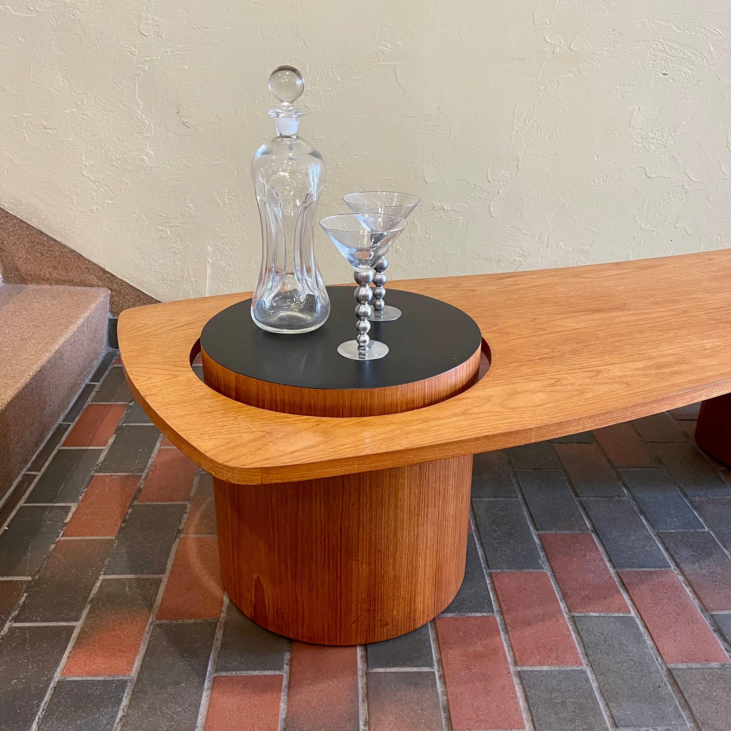 Mid Century Modern RS Associates Teak  Martini Coffee Table | Mr. Mansfield Vintage 