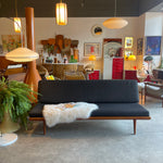 Load image into Gallery viewer, Mid-century Modern Teak Minerva Sofa by Peter Hvidt &amp; Orla Molgaard Nielsen
