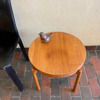 Mid Century Flip Top Teak Side Table for Dux of Sweden by Jens Quistgaard | Mr. Mansfield Vintage 