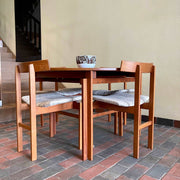 Dining Chairs and Dining Table Set By Inger Klingenberg for France and Son, Denmark | Mr. Mansfield Vintage