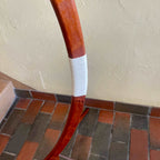 Mid Century Modern  Solid Danish Teak Arc Floor Lamp | Mr. Mansfield Vintage 