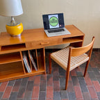  Vintage Expandable Entertainment Unit and Desk | Mr. Mansfield Vintage 