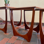 Load image into Gallery viewer, Mid Century Teak &quot;ASTRO&quot; Nesting Tables by G Plan | Mr. Mansfield Vintage 