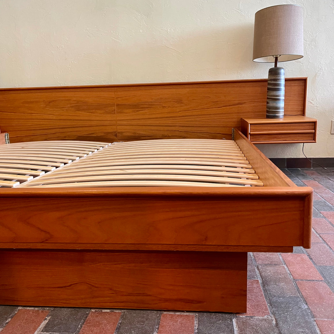 Teak deals platform bed