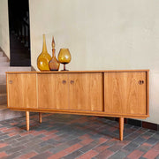 Mid Century Danish Teak Sideboard Credenza | Mr. Mansfield Vintage 