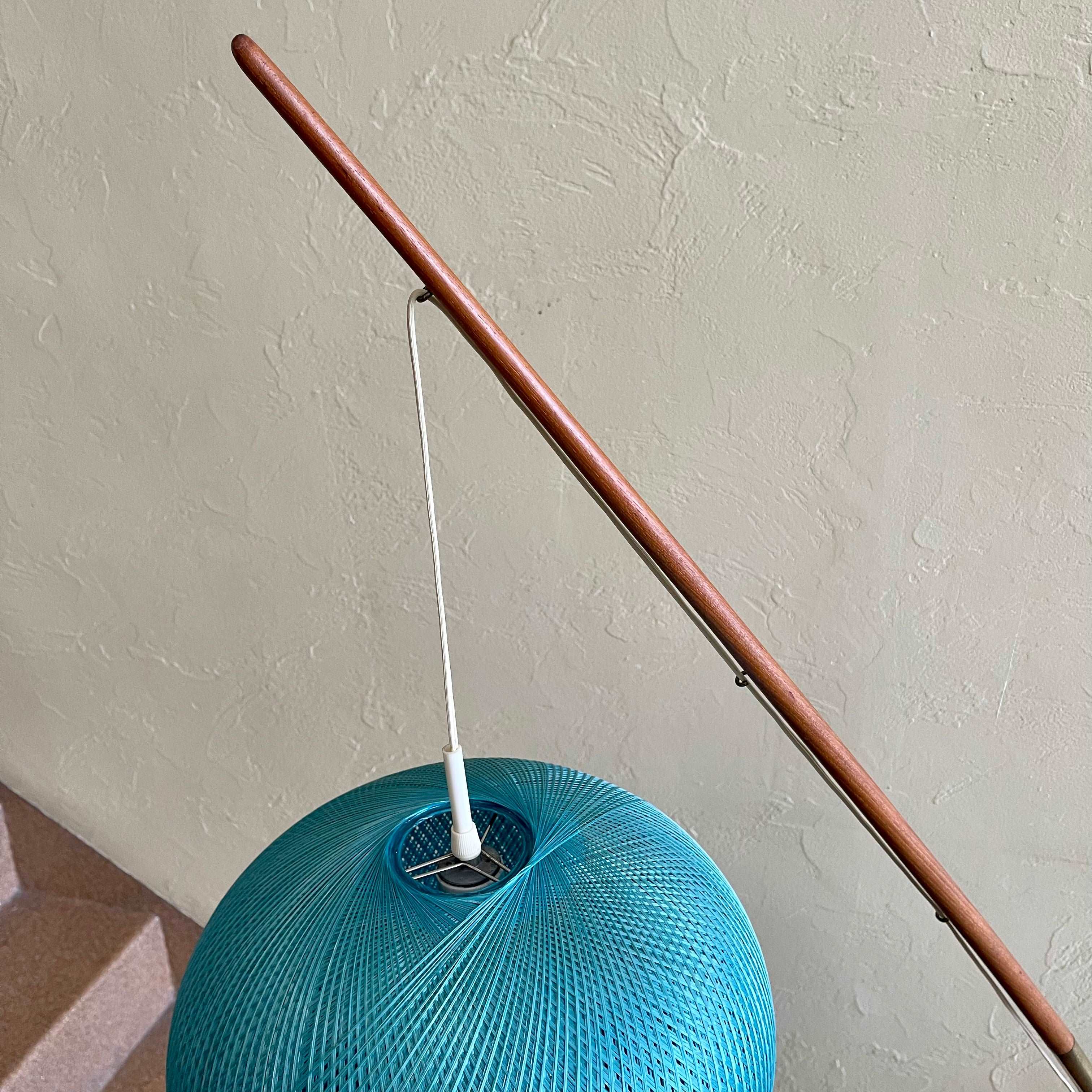 Mid Century Danish “Fishing Pole” Floor Lamp by Svend Aage Holm Sorensen | Mr. Mansfield Vintage 