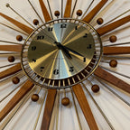 Vintage Atomic Starburst Clock