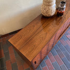 This Poul Hundevad Rosewood Credenza is crafted from rosewood, its compact size makes it perfect for apartments or smaller rooms.