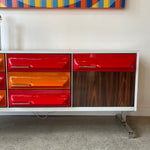 Load image into Gallery viewer, 1970s Space Age Credenza by Giovanni Maur for Treco
