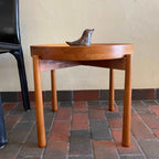 Mid Century Flip Top Teak Side Table for Dux of Sweden by Jens Quistgaard | Mr. Mansfield Vintage 