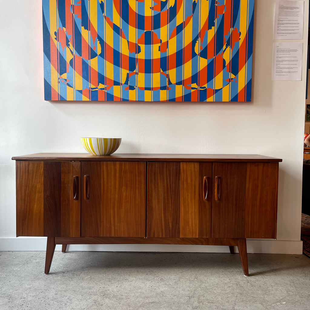 Mid-century Imperial Credenza | Solid Afromosia