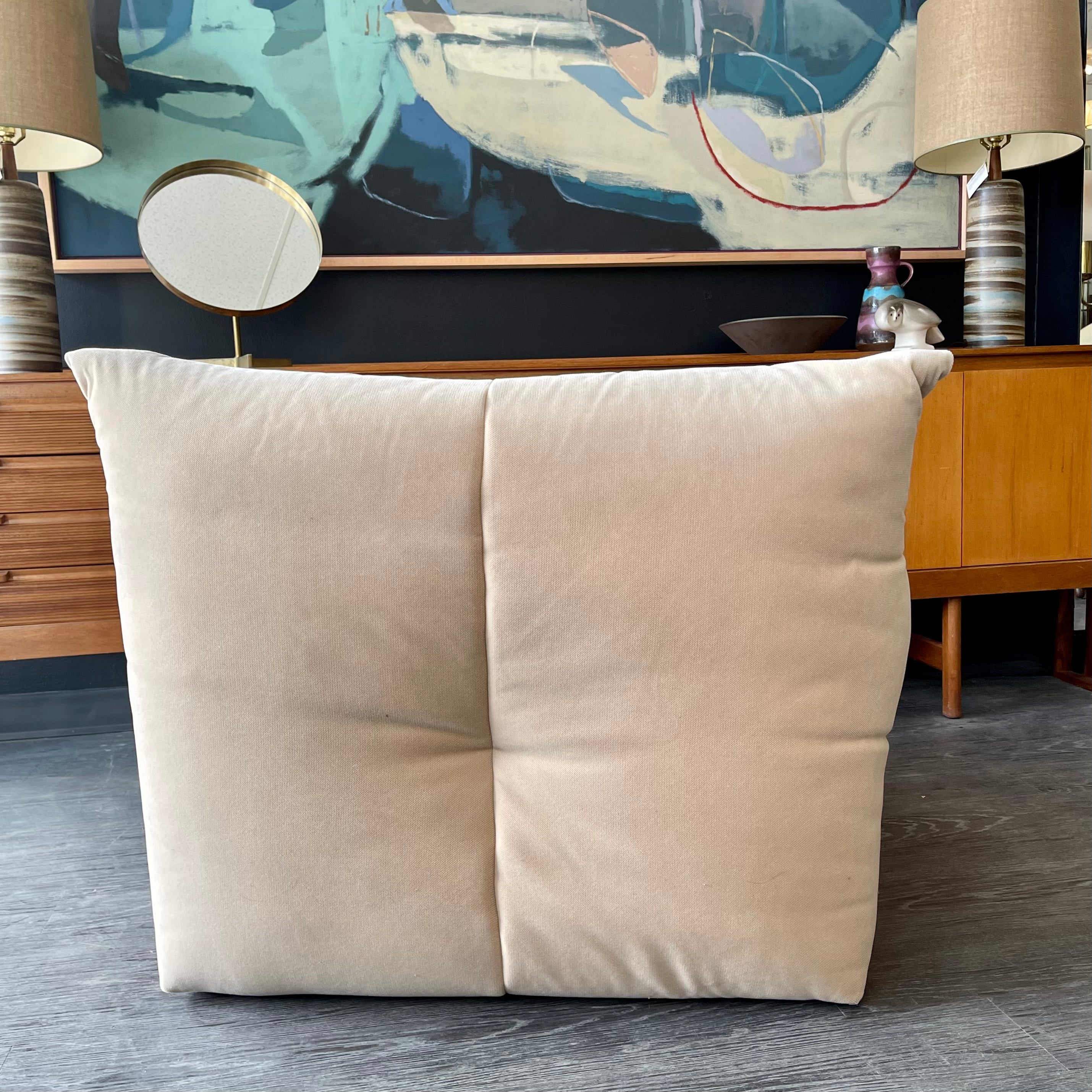 Midcentury Modern Vintage RS Associates Exclusive Collection Upholstered Lounge Chair | Mr. Mansfield Vintage 