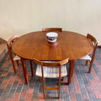 Dining Chairs and Dining Table Set By Inger Klingenberg for France and Son, Denmark | Mr. Mansfield Vintage