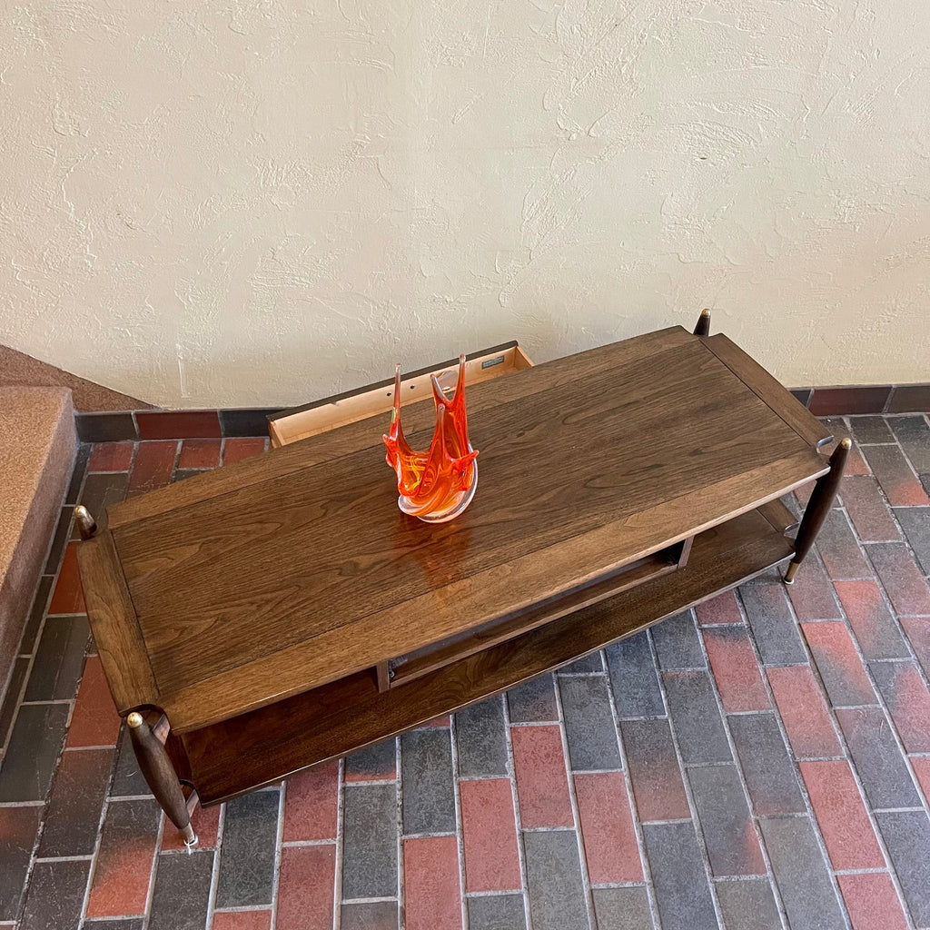Two-sided storage drawer on Canada Cabinets and Furniture Limited coffee table