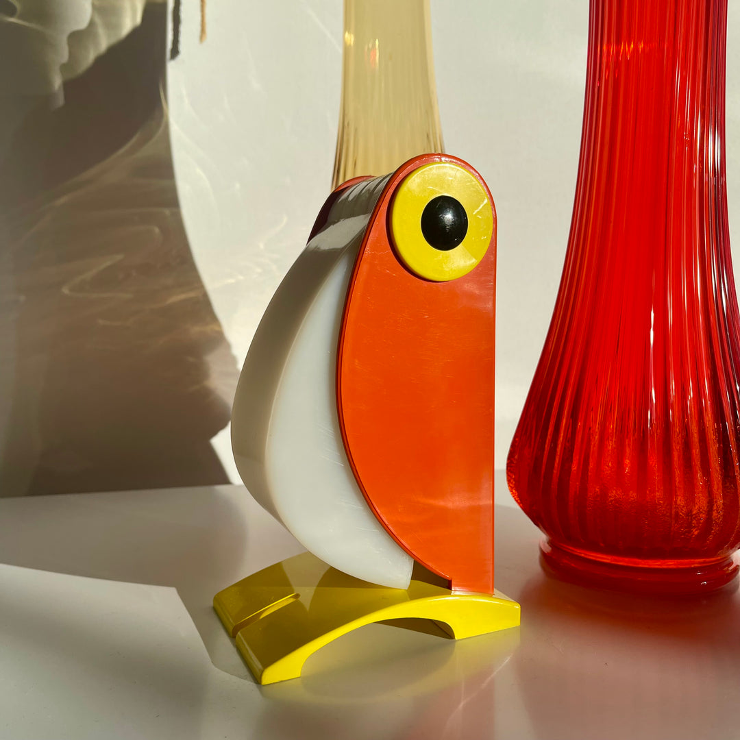 Vintage Toucan Lamp
