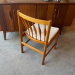 Load image into Gallery viewer, Set of Six Solid Teak Dining Chairs

