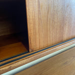 Load image into Gallery viewer, Two Tier Teak Danish Modern Sideboard | Credenza
