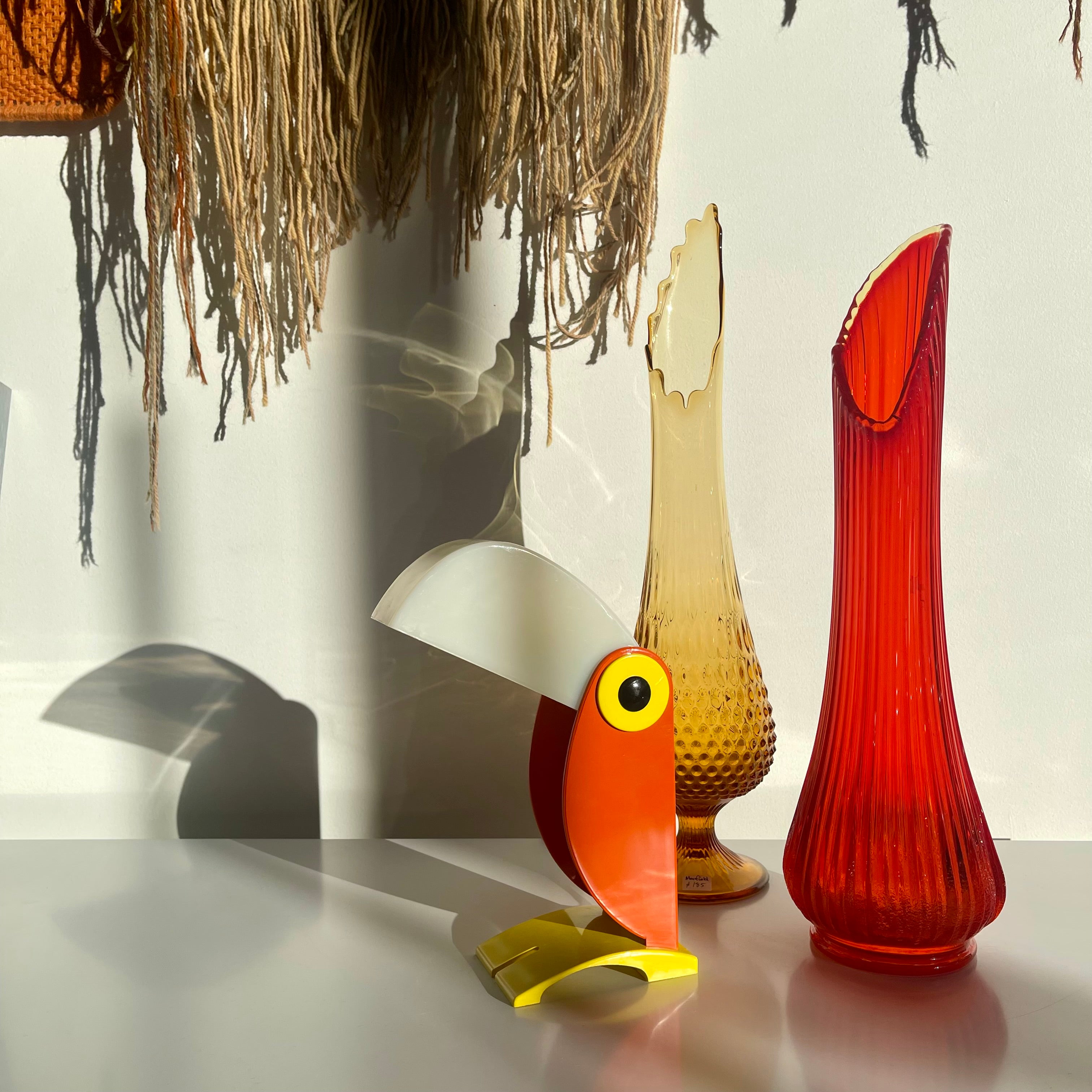 Vintage Toucan Lamp