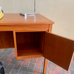 Load image into Gallery viewer, Vintage Teak Open Back Desk | Mr. Mansfield Vintage
