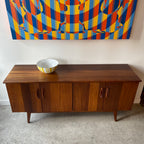 Mid-century Imperial Credenza | Solid Afromosia