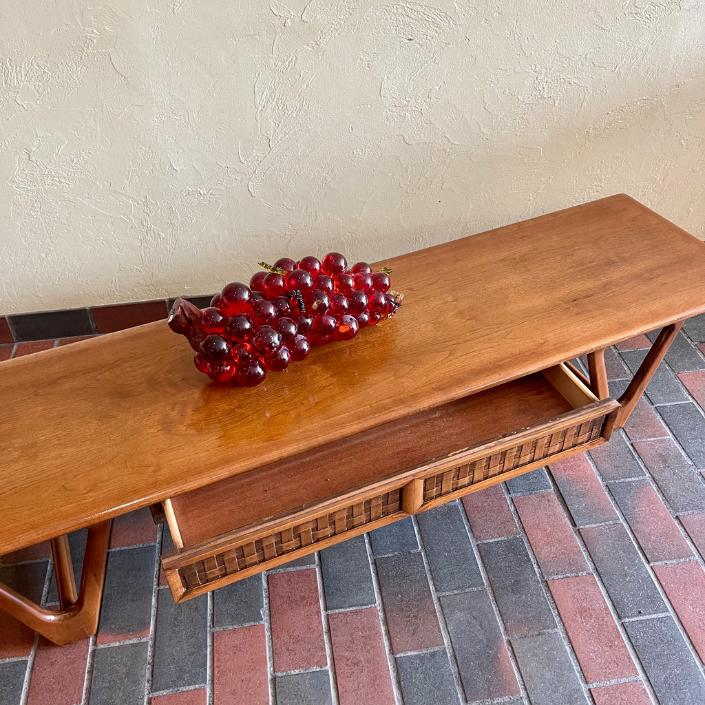 Mid Century Modern Walnut Coffee Table by LANE | Mr. Mansfield Vintage 