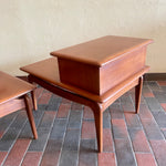 Load image into Gallery viewer, Mid Century Modern Walnut Side Tables by LANE | Mr. Mansfield Vintage 