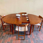 Dining Chairs and Dining Table Set By Inger Klingenberg for France and Son, Denmark | Mr. Mansfield Vintage