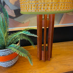 Mid Century Modern Teak Table Lamp