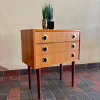 Small Teak Chest of Drawers | Mr. Mansfield Vintage 