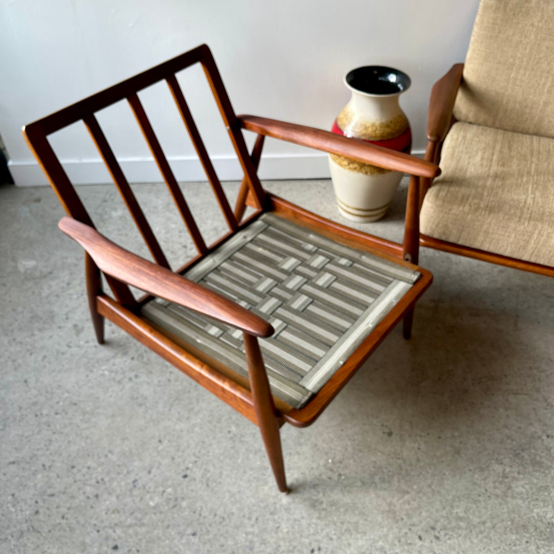 Mid-Century Teak Lounge Chairs