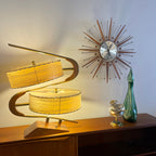 Vintage Atomic Starburst Clock