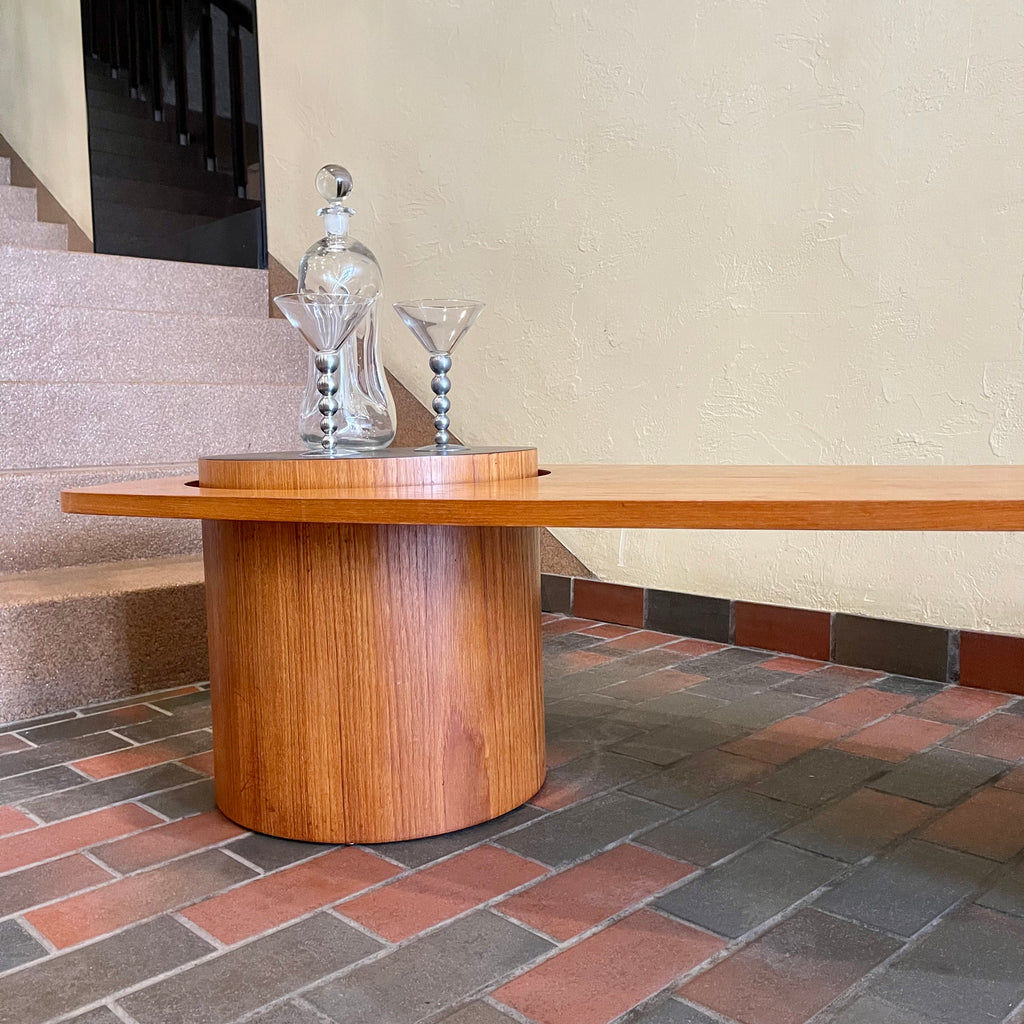 Mid Century Modern RS Associates Teak  Martini Coffee Table | Mr. Mansfield Vintage 