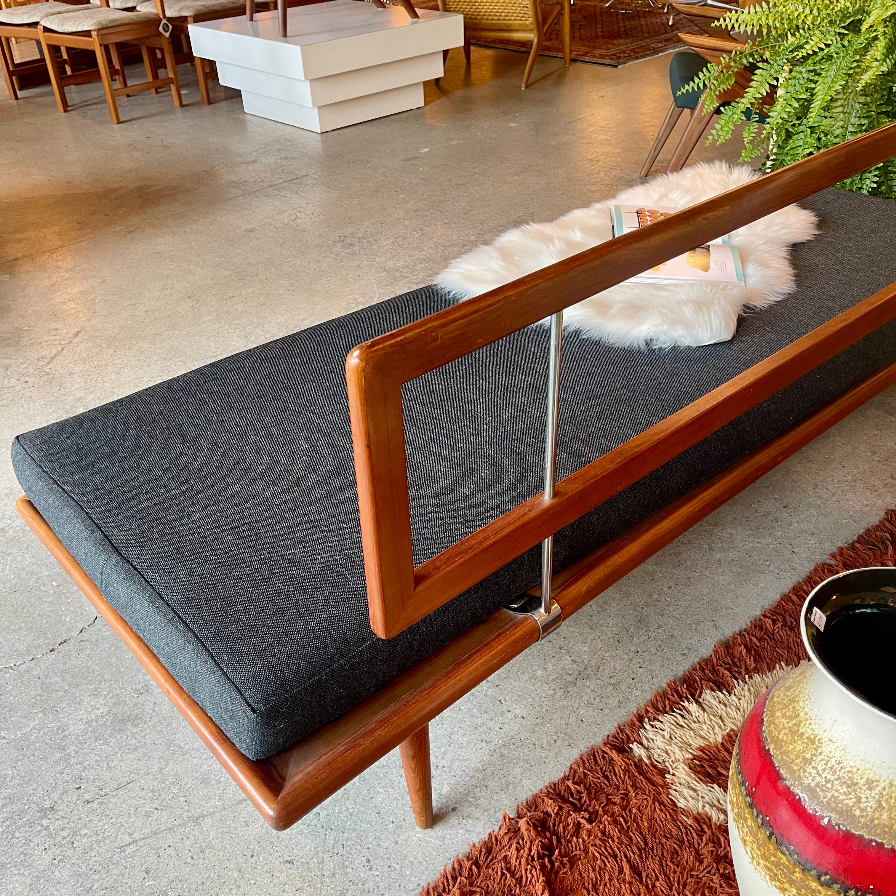 Mid-century Modern Teak Minerva Sofa by Peter Hvidt & Orla Molgaard Nielsen