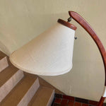 Load image into Gallery viewer, Mid Century Modern  Solid Danish Teak Arc Floor Lamp | Mr. Mansfield Vintage 
