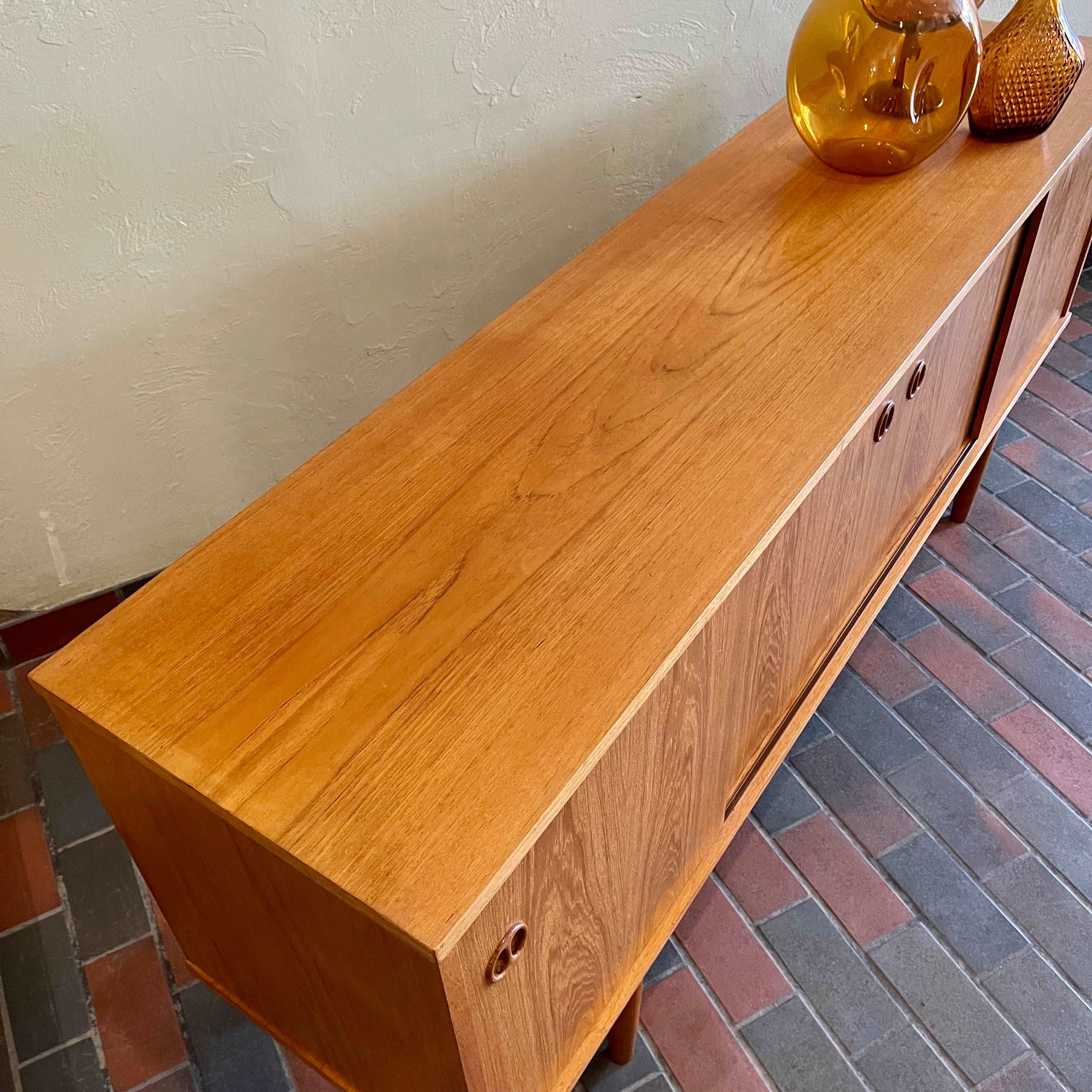 Mid Century Danish Teak Sideboard | Credenza