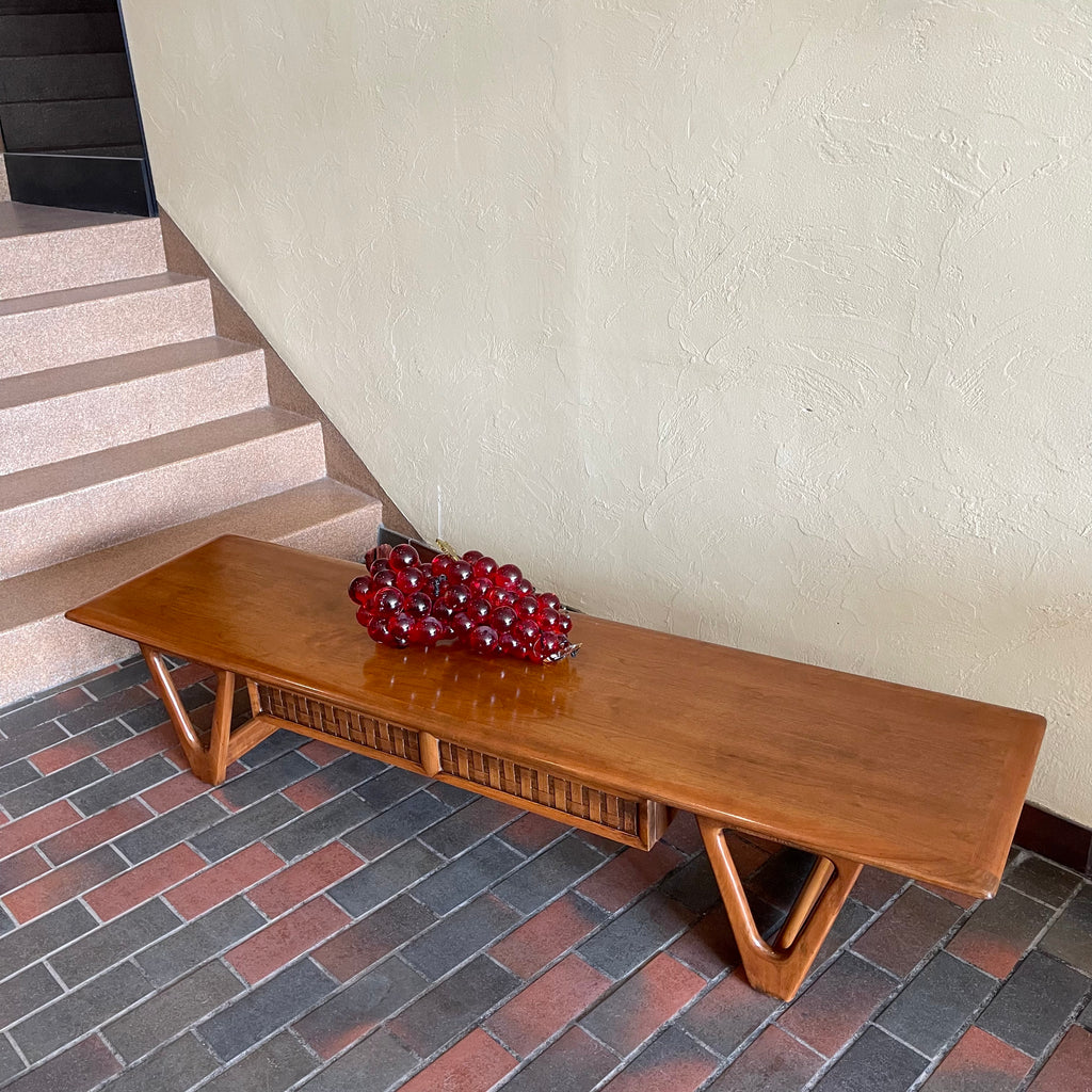 Mid Century Modern Walnut Coffee Table by LANE | Mr. Mansfield Vintage 