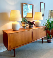 Two Vintage LOTTE Lamps, designed by Gunnar & Lotte Bostlund, are a Canadian design icon.