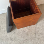 Load image into Gallery viewer, Mid-Century RS Associates Cube | Entranceway Stool
