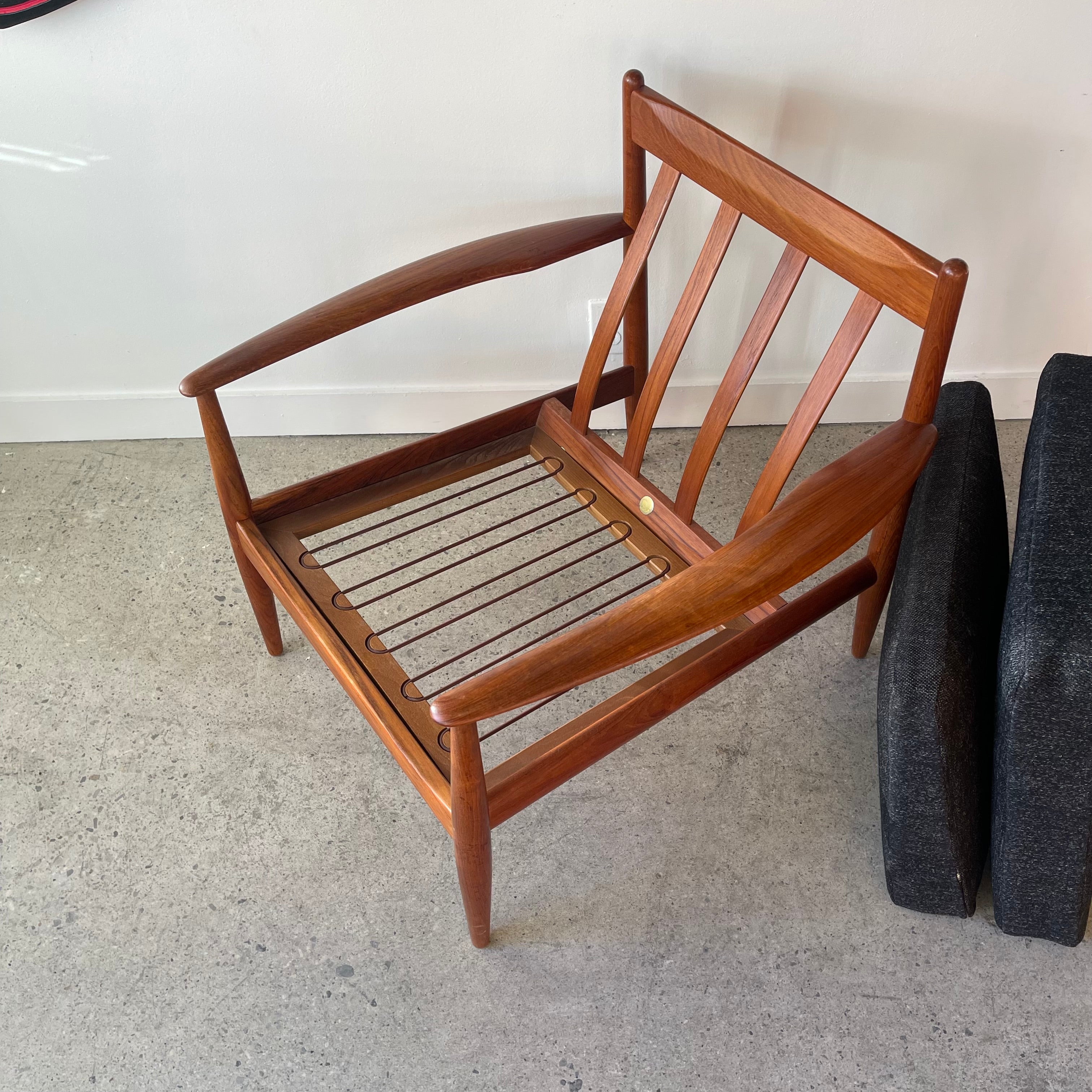 1960s Lounge Chair Designed by Grete Jalk for P. Jeppesen Made in Denmark