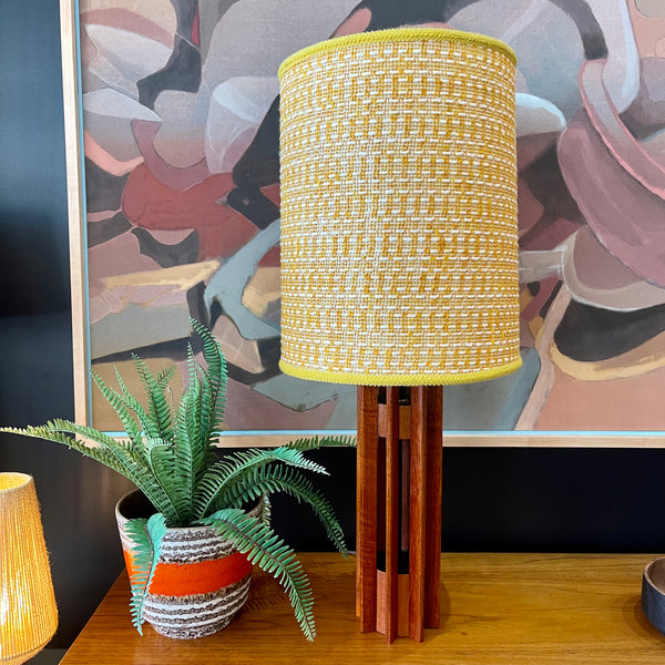 Mid Century Modern Teak Table Lamp