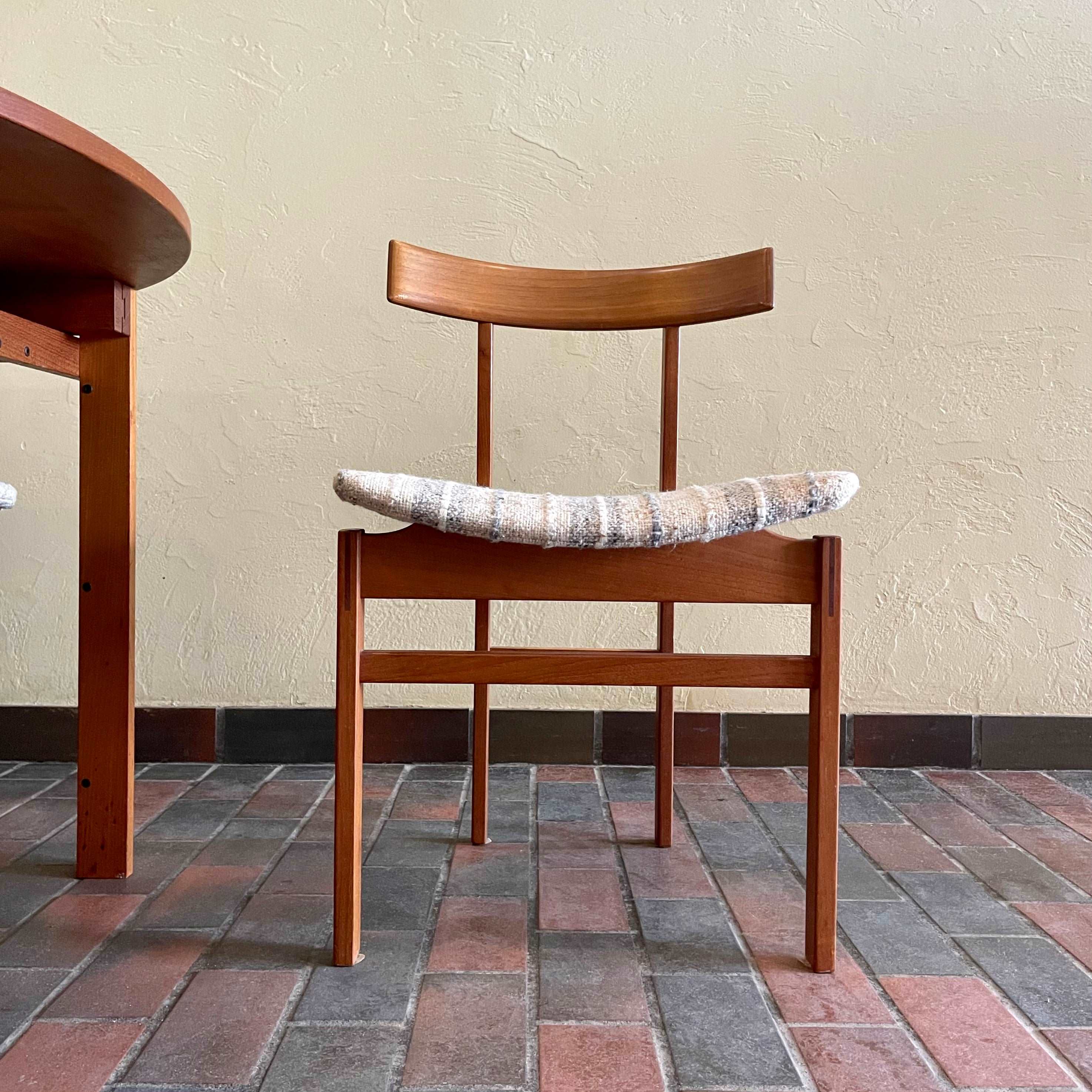 Dining Chairs and Dining Table Set By Inger Klingenberg for France and Son, Denmark | Mr. Mansfield Vintage
