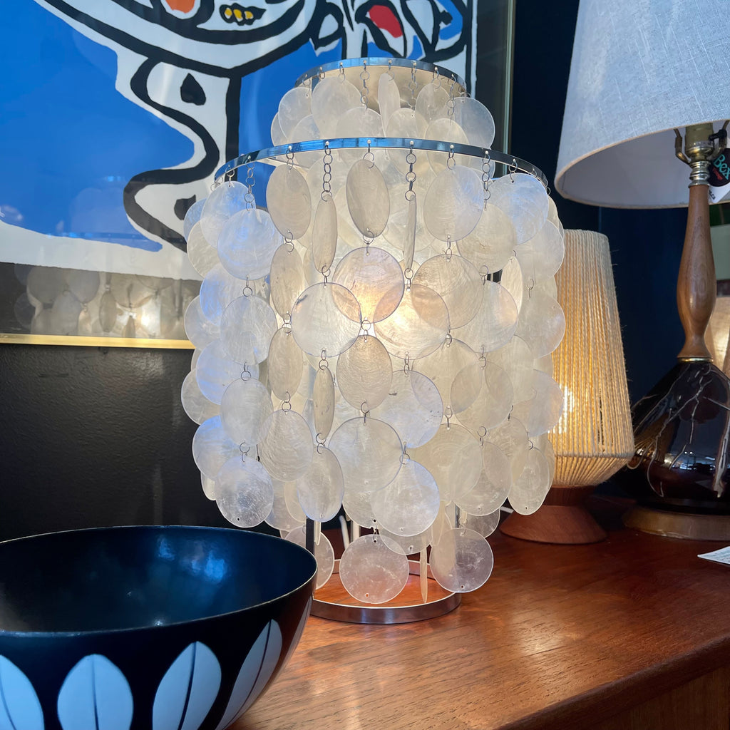 Verpan Fun 2TM Shell Table Lamp by Verner Panton