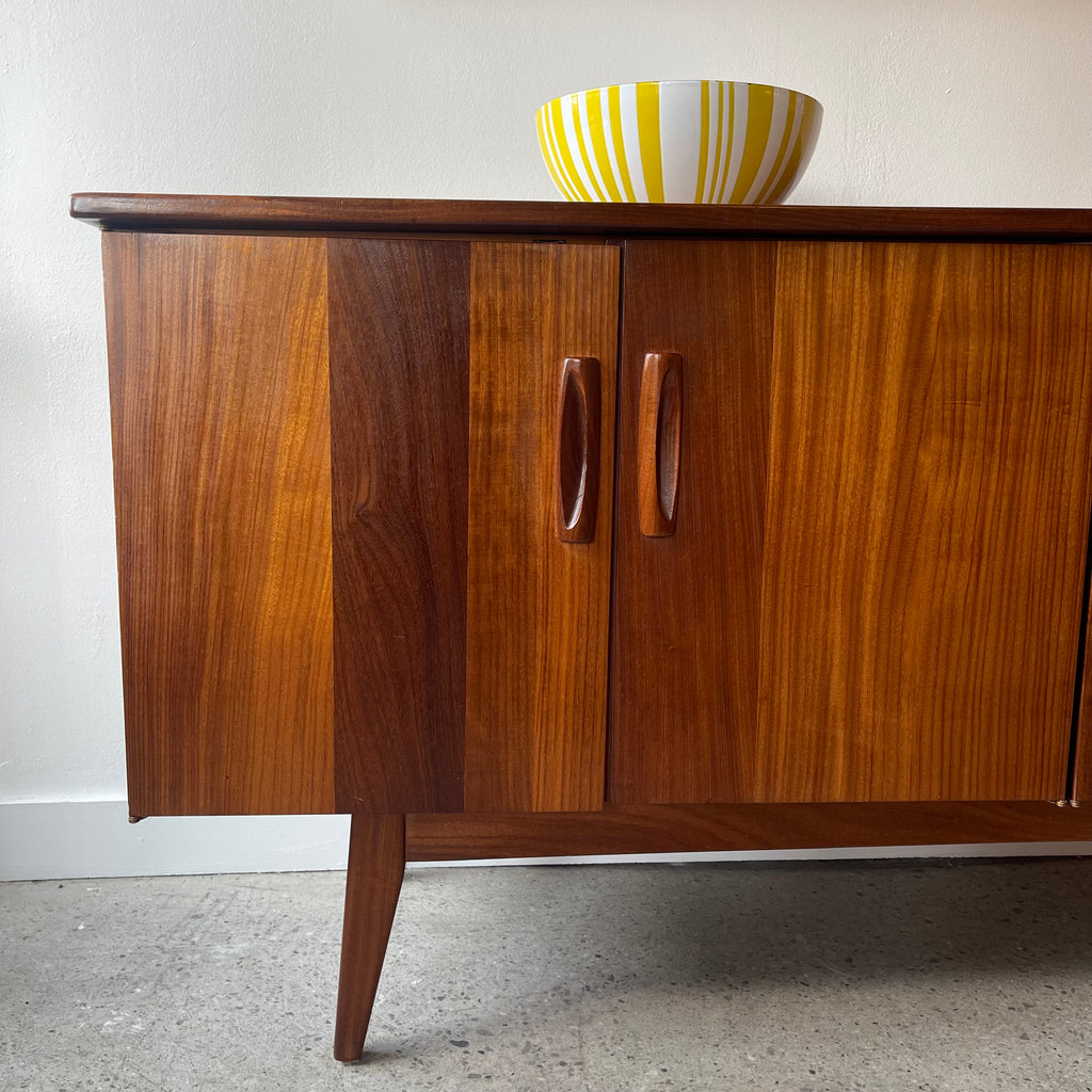 Mid-century Imperial Credenza | Solid Afromosia