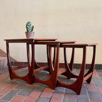 Mid Century Teak "ASTRO" Nesting Tables by G Plan | Mr. Mansfield Vintage 