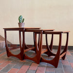 Load image into Gallery viewer, Mid Century Teak &quot;ASTRO&quot; Nesting Tables by G Plan | Mr. Mansfield Vintage 
