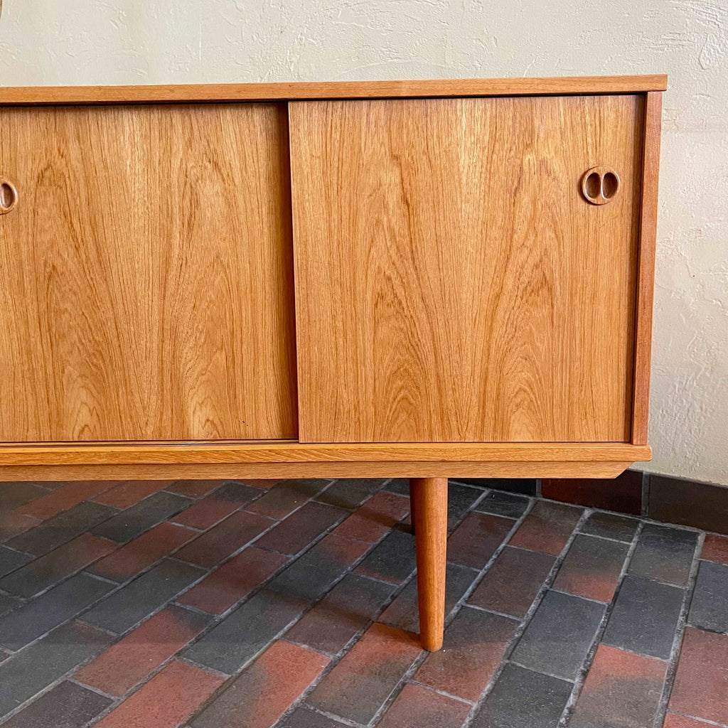 Mid Century Danish Teak Sideboard Credenza | Mr. Mansfield Vintage 