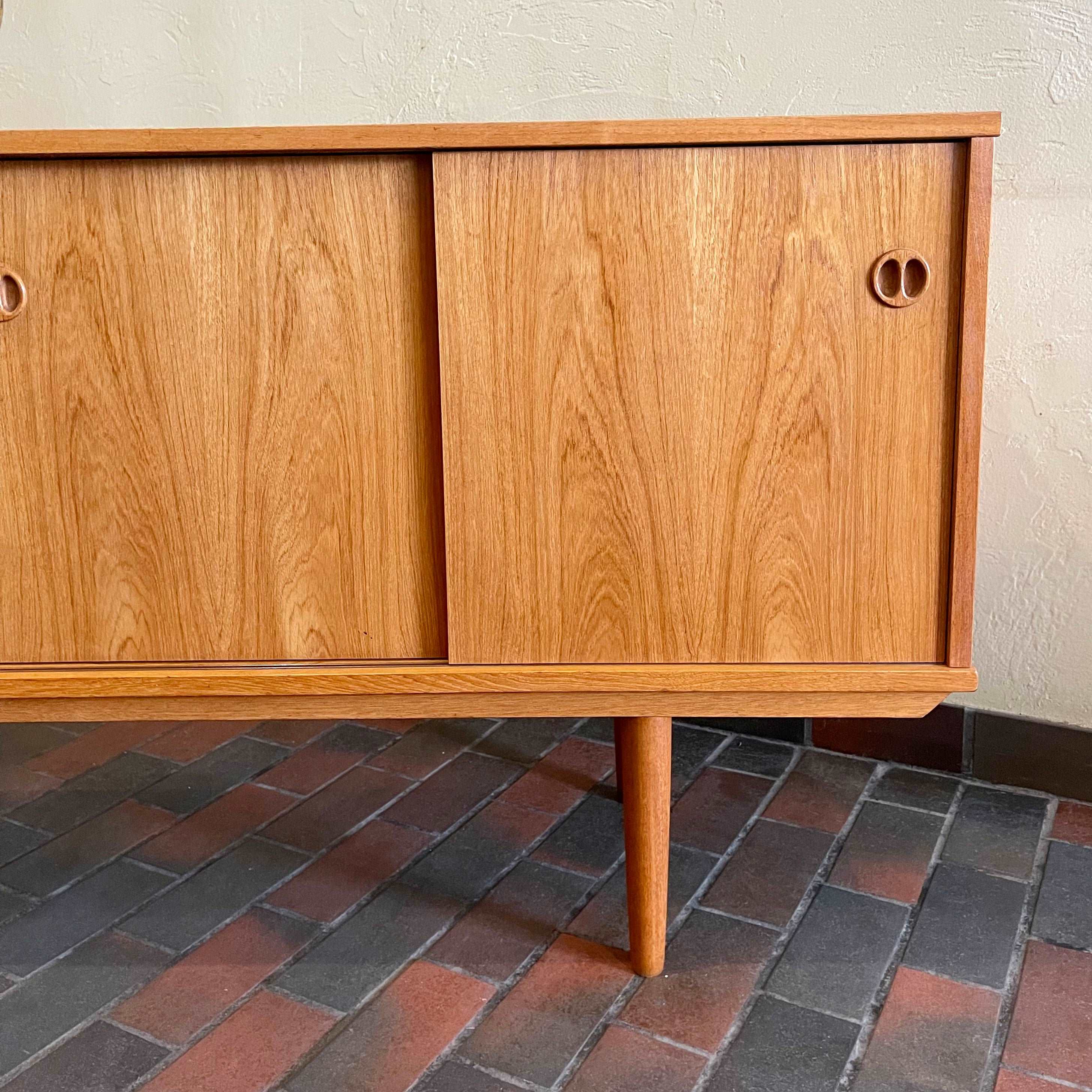 Mid Century Danish Teak Sideboard Credenza | Mr. Mansfield Vintage 